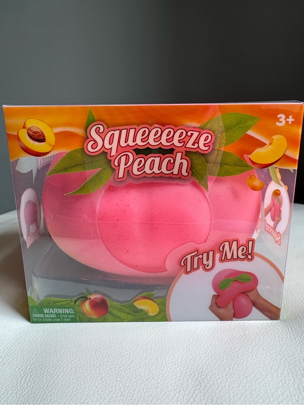 Peach Sunny Days Squeezy Squishy Fruit Fidget Toy TikTok Viral New SHIPS TODAY!